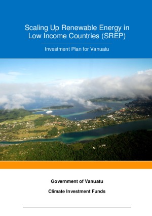 Scaling-Up Renewable Energy Program (SREP) Investment Plan for Vanuatu